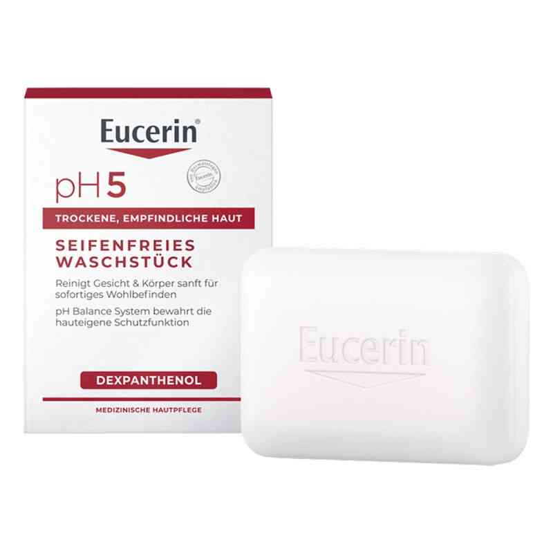Eucerin pH5 kostka myjąca dla skóry wrażliwej 100 g od Beiersdorf AG Eucerin PZN 13889251