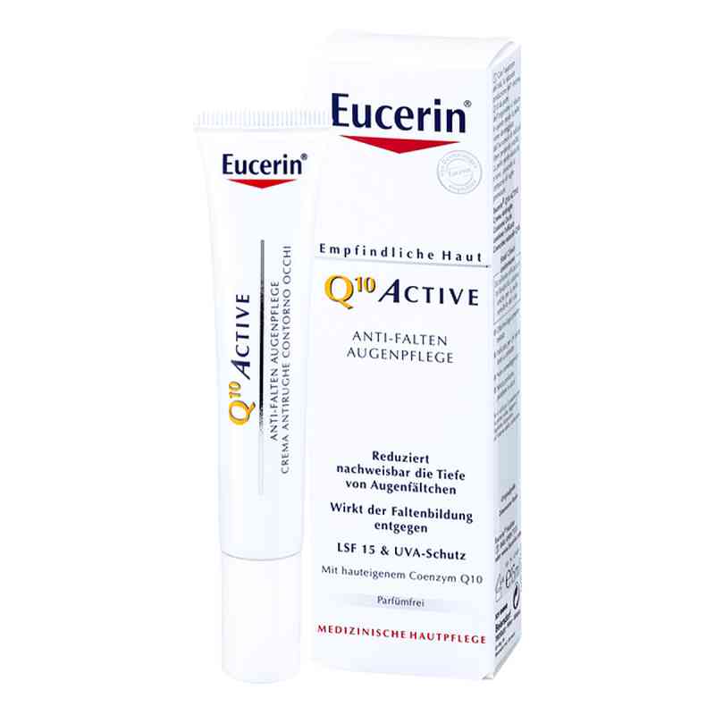 Eucerin Q10 Active Krem przeciwzmarszczkowy pod oczy  15 ml od Beiersdorf AG Eucerin PZN 00180976
