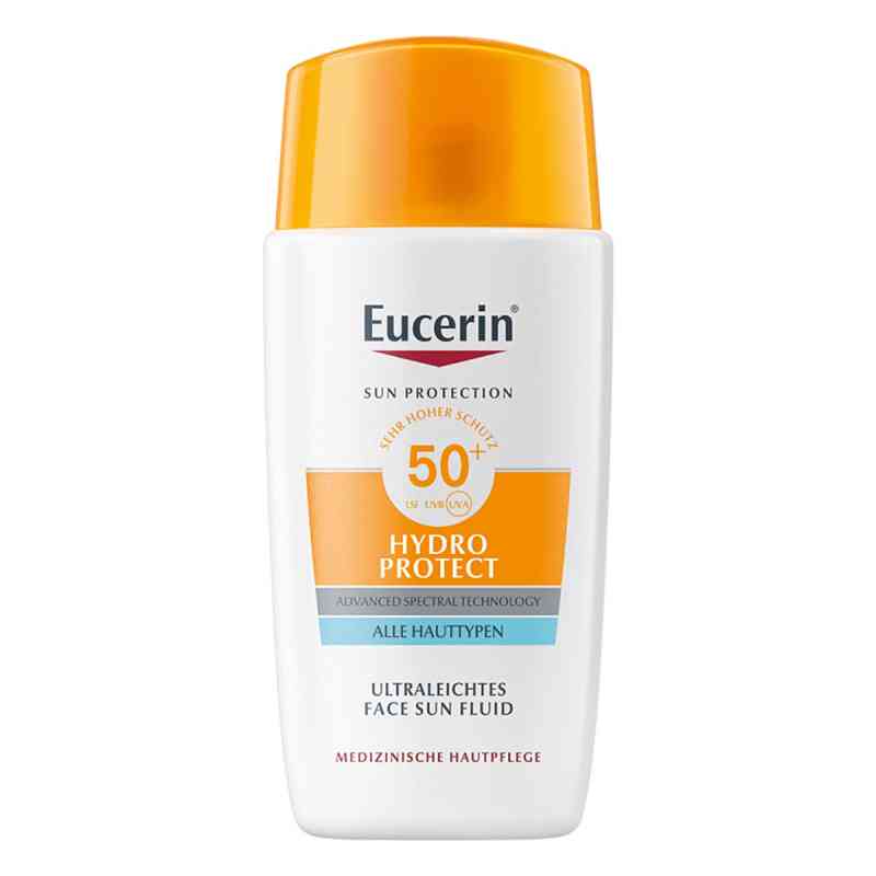 Eucerin Sun Fluid Hydro Protect Face SPF 50+ krem do twarzy 50 ml od Beiersdorf AG Eucerin PZN 18201503