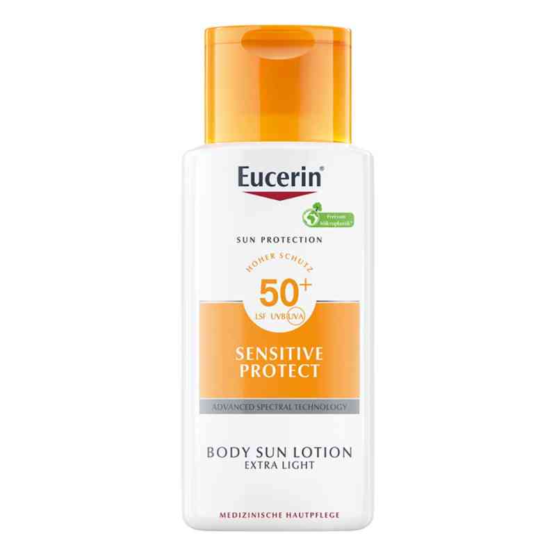 Eucerin Sun Lekkie mleczko do opalania SPF50 150 ml od Beiersdorf AG Eucerin PZN 03815725