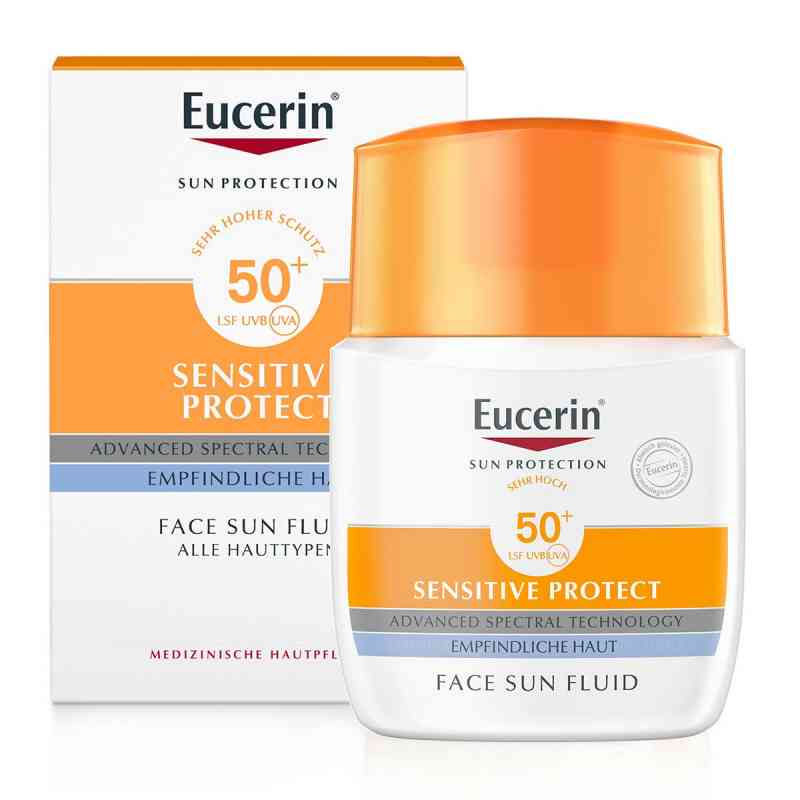 Eucerin Sun ochronny fluid matujący Lsf 50+ 50 ml od Beiersdorf AG Eucerin PZN 11370102