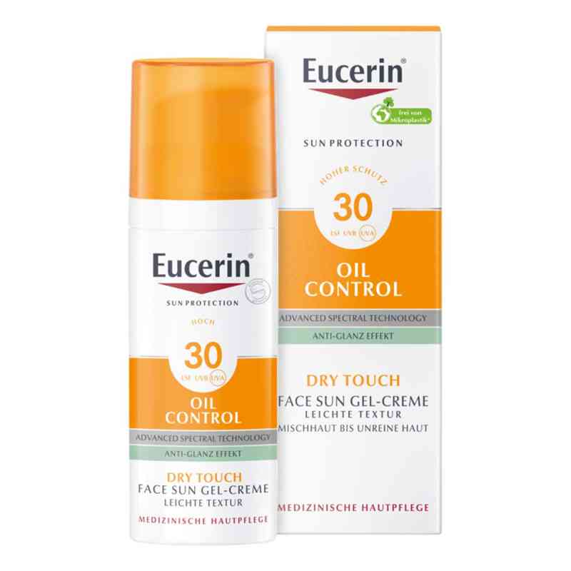 Eucerin Sun ochronny krem-żel do twarzy SPF30+ matujący 50 ml od Beiersdorf AG Eucerin PZN 10832658
