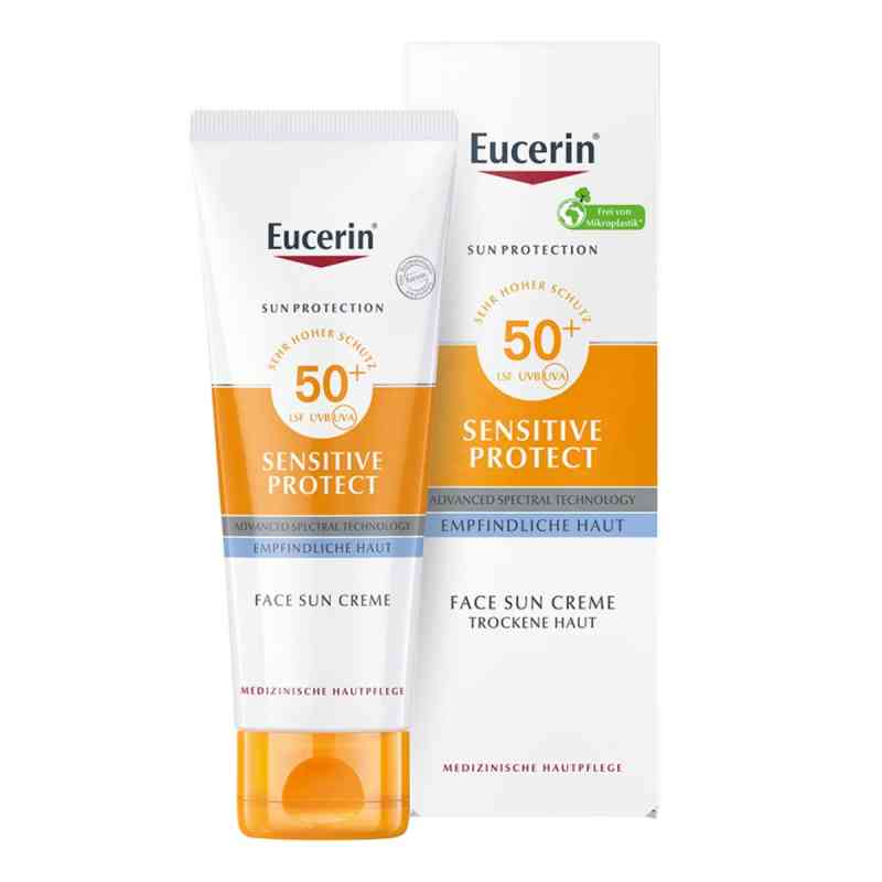 Eucerin Sun Sensitive Protect krem ochronny SPF 50+ 50 ml od Beiersdorf AG Eucerin PZN 00802461