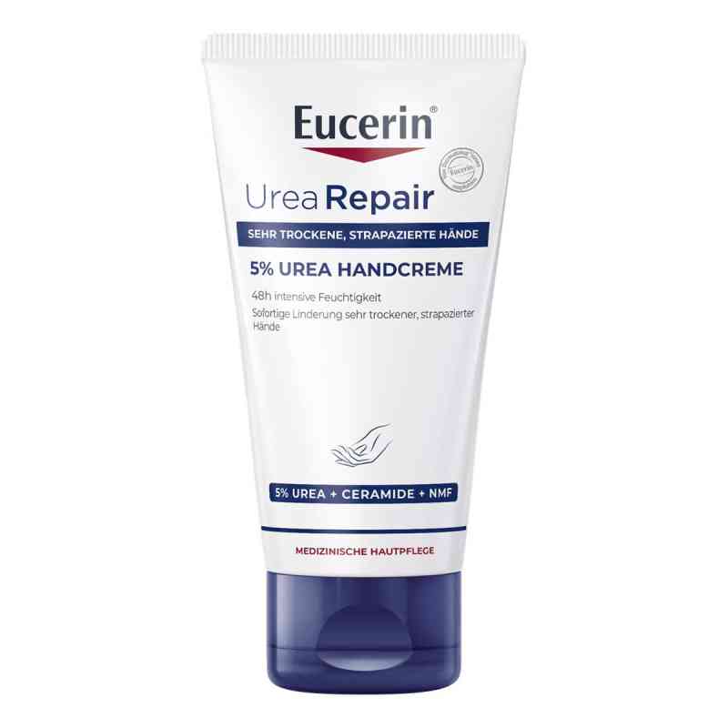 Eucerin Urearepair Plus regenerujący krem do rąk z 5% mocznika 75 ml od Beiersdorf AG Eucerin PZN 11678099