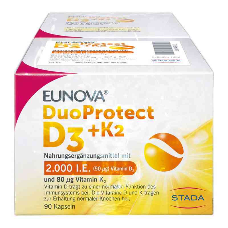 Eunova Duoprotect D3+k2 2.000 I.e./80 [my]g Kapseln ko 2X90 szt. od STADA Consumer Health Deutschlan PZN 15436772
