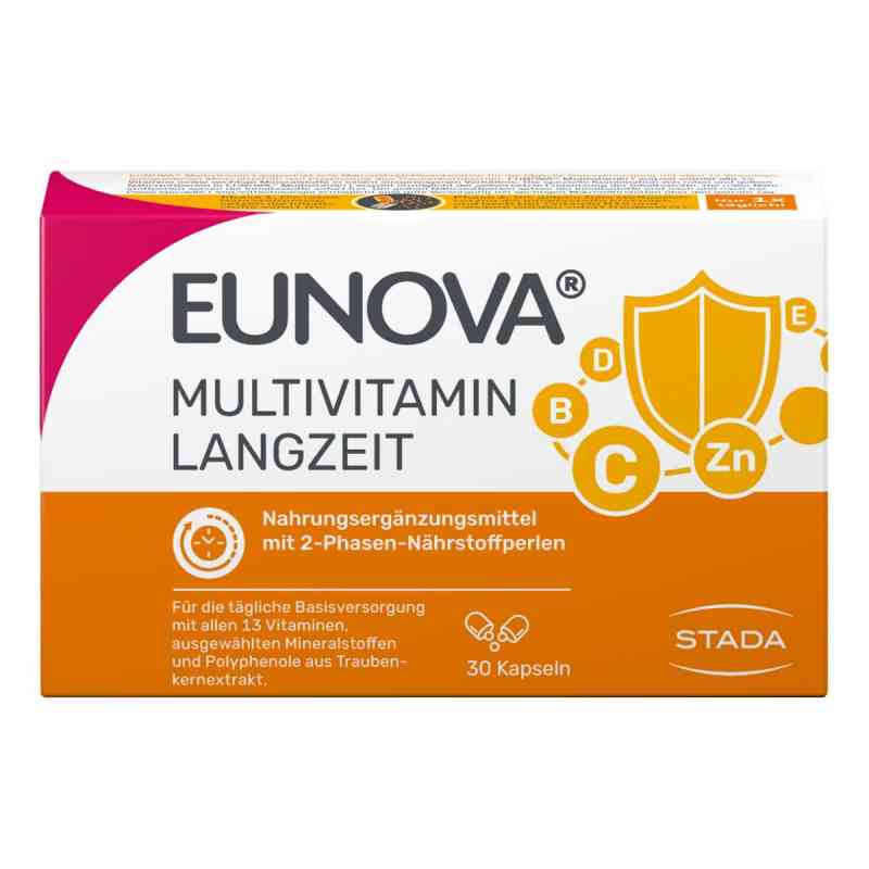 Eunova Langzeit kapsułki 30 szt. od STADA Consumer Health Deutschland GmbH PZN 11084336
