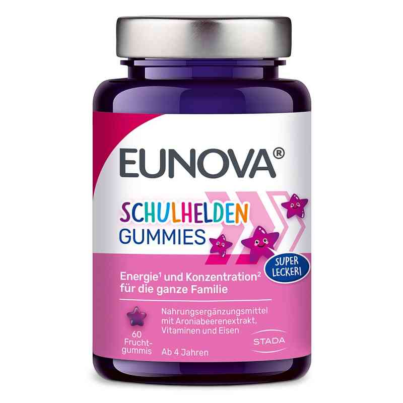 Eunova Schulhelden Żelki 60 szt. od STADA Consumer Health Deutschland GmbH PZN 19128926