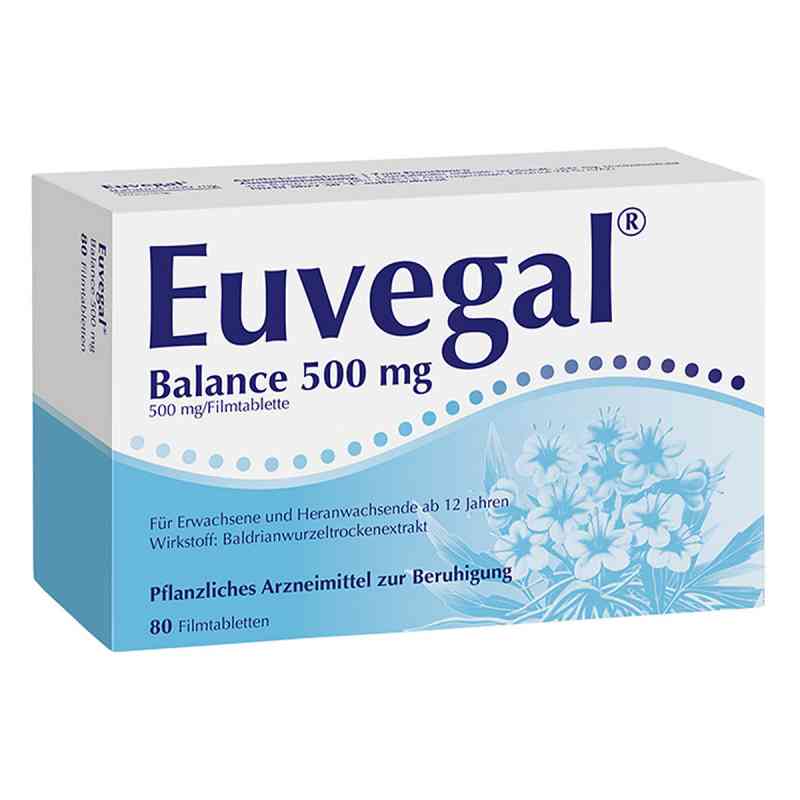 Euvegal Balance 500 mg tabletki powlekane 80 szt. od Dr.Willmar Schwabe GmbH & Co.KG PZN 00930667