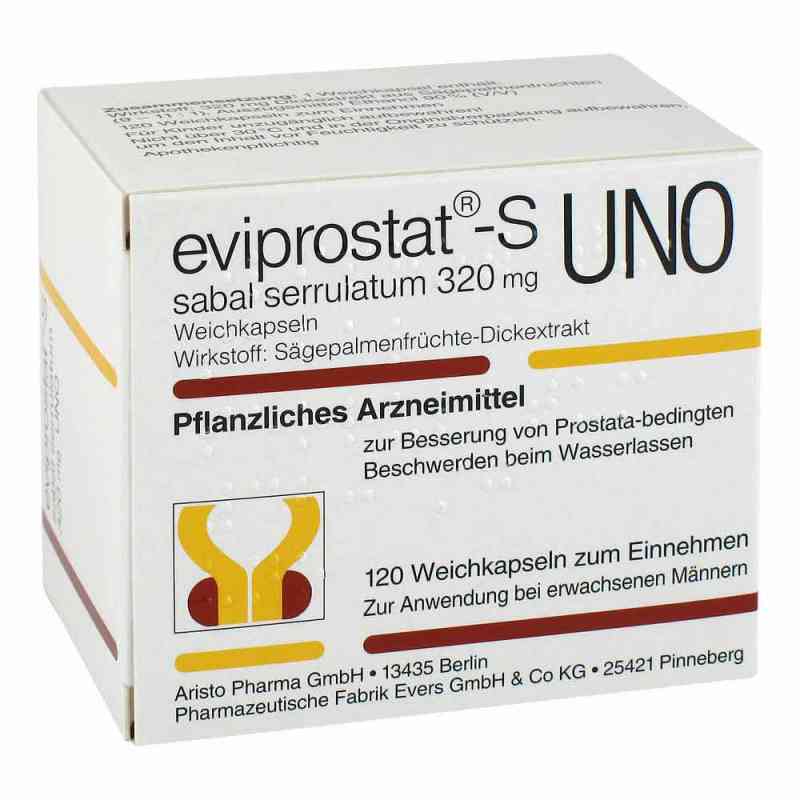 Eviprostat S sab.ser. 320 uno Kapseln 120 szt. od Pharmazeutische Fabrik Evers Gmb PZN 07278069