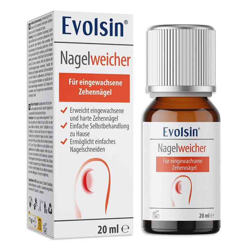 Evolsin zmiękczacz do paznokci na wrastające paznokcie u nóg 20 ml od Evolsin medical UG (haftungsbeschränkt) PZN 19752010