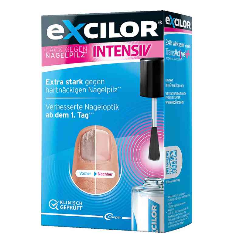 Excilor INTENSYWĄ emalia przeciw grzybicy paznokci 30 ml od Cooper Consumer Health Deutschland GmbH PZN 16855347