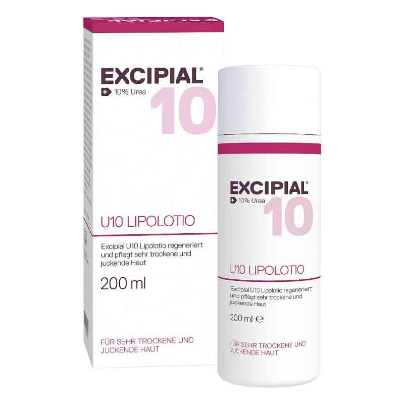 Excipial U 10 Lipolotio balsam do skóry suchej 200 ml od Galderma Laboratorium GmbH PZN 00083380