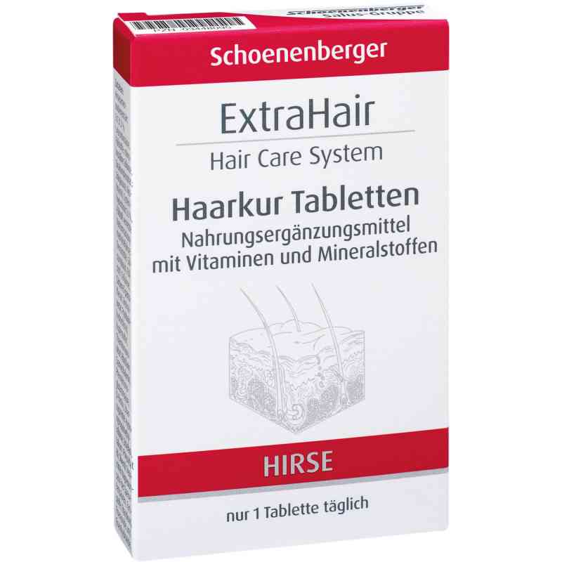 Extrahair Hair Care Sys.haarkurtabletten Schoe. 30 szt. od W.SCHOENENBERGER GMBH& PZN 03448095