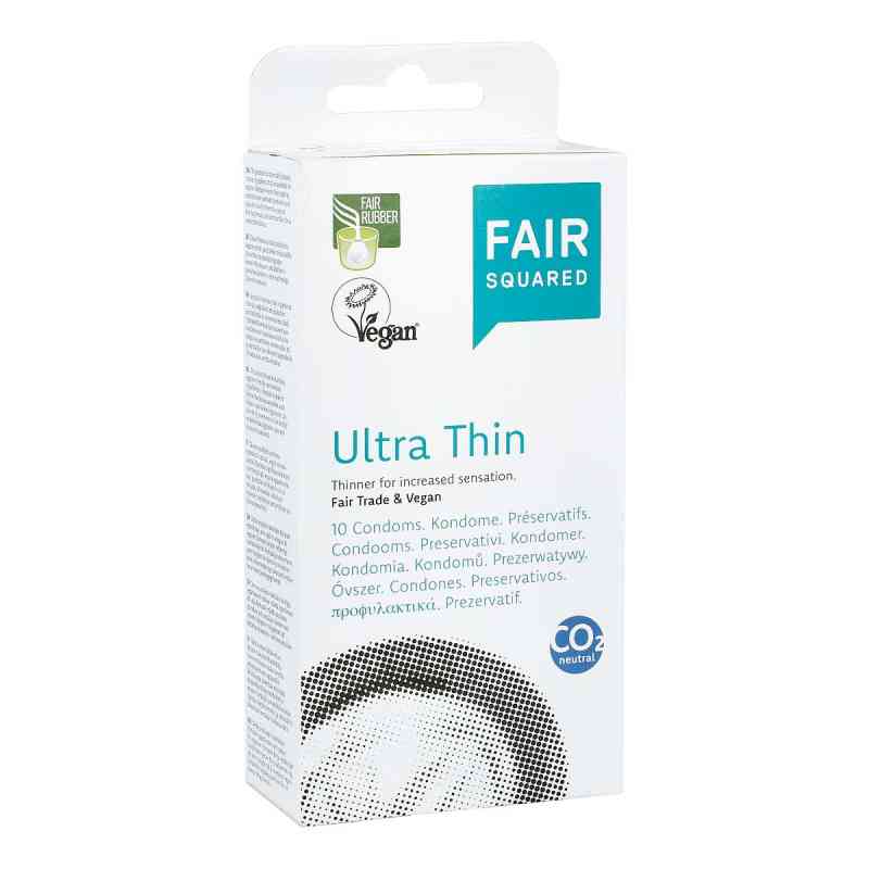 Fair Squared Kondome ultra thin 10 szt. od ecoaction GmbH PZN 09328245