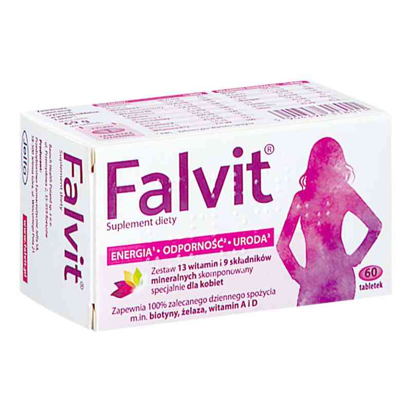 Falvit tabletki 60 draż. od VALEANT SP. Z O.O. SP.J. PZN 08300261