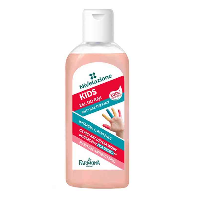 FARMONA NIVELAZIONE Żel d/rąk antybakteryjny kids 53 ml od LABORATORIUM KOSMETYKÓW NATURALNYCH FARMONA SP. Z  PZN 08301003