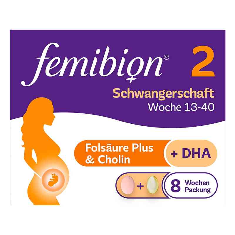 Femibion 2 Schwangerschaft Tabletten 2X56 szt. od WICK Pharma - Zweigniederlassung PZN 15200012