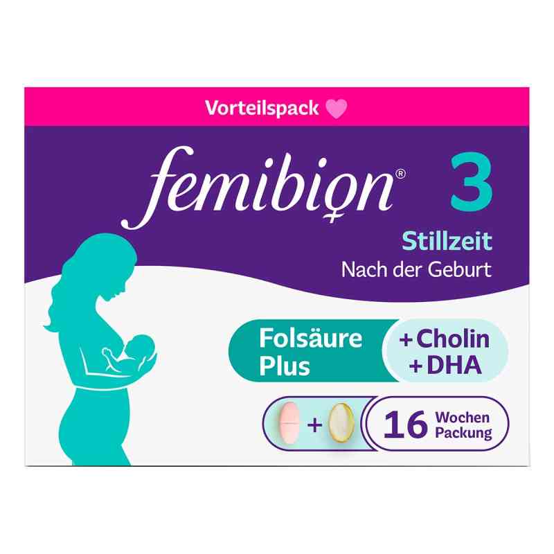 Femibion 3 tabletki + kapsułki 2X112 szt. od WICK Pharma - Zweigniederlassung der Procter & Gam PZN 17668759