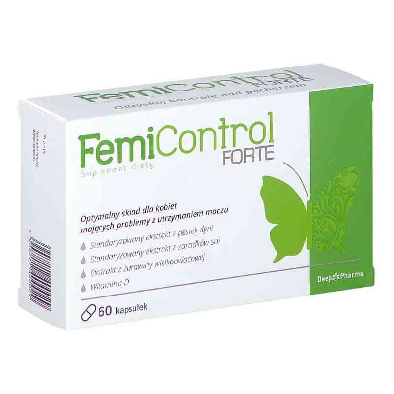 FemiControl forte 60  od DEEP PHARMA SP. Z O.O. PZN 08301447