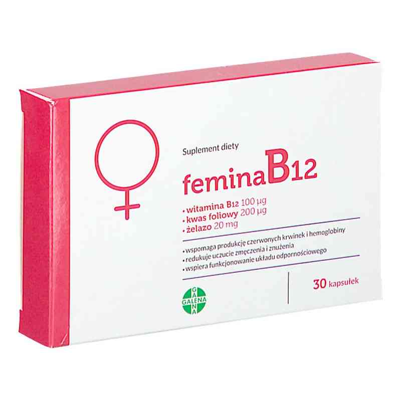 FeminaB12 kapsułki 30  od  PZN 08304271
