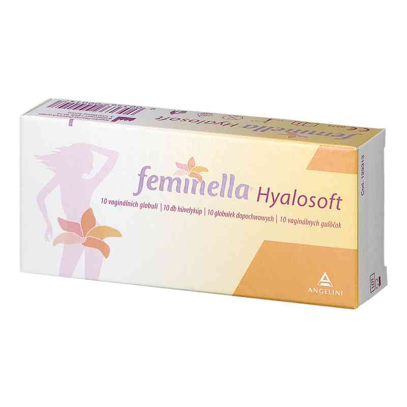 Feminella Hyalosoft globulki dopochwowe 10  od ANGELINI PHARMA OSTERREICH GMBH PZN 08300750