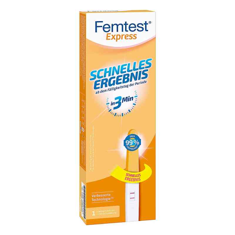 Femtest® Express Test ciążowy 1 szt. od Perrigo Deutschland GmbH PZN 10931254