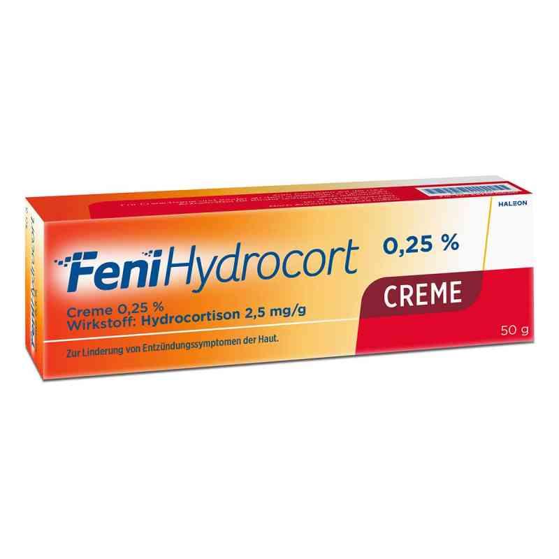 FeniHydrocort krem 0,25%, hydrokortyzon 2,5 mg/g 50 g od Haleon Germany GmbH PZN 10796997