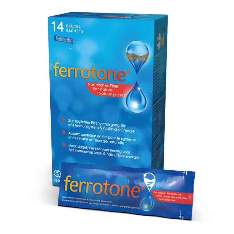 Ferrotone żelazo saszetki 14X20 ml od Nelsons GmbH PZN 08800993