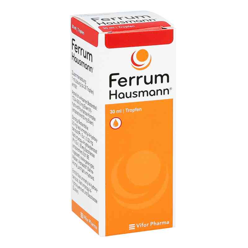 Ferrum Hausmann 50mg żelaza/ml roztworu 30 ml od Vifor Pharma Deutschland GmbH PZN 02190861