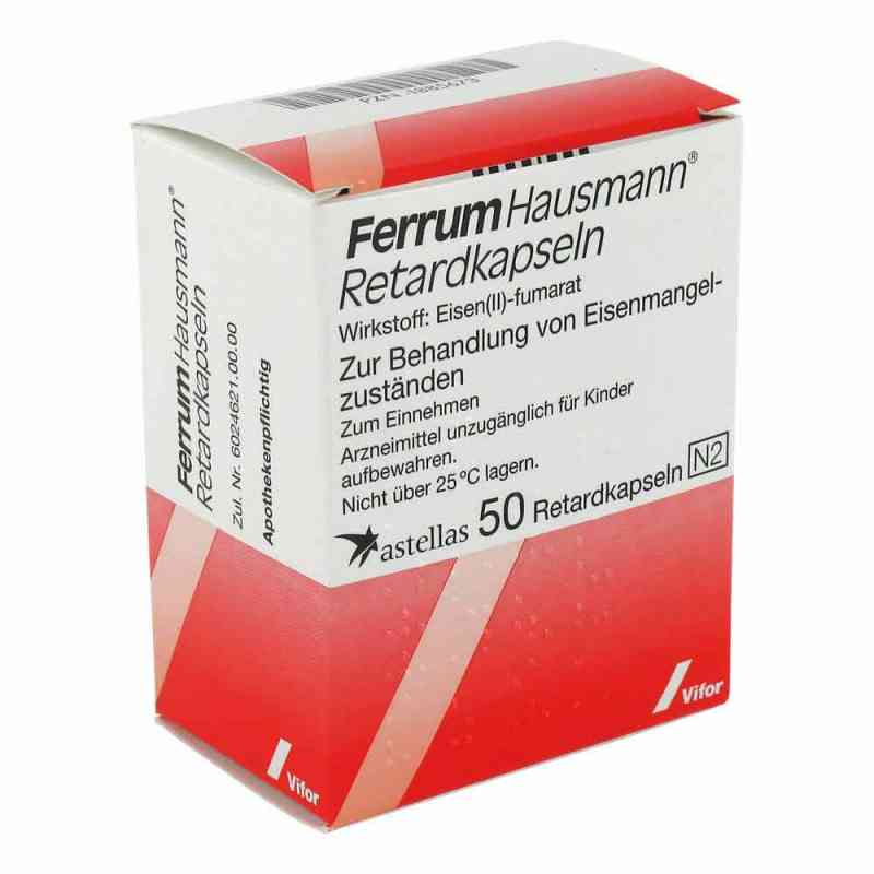 Ferrum Hausmann kapsułki 50 szt. od Vifor Pharma Deutschland GmbH PZN 01885673