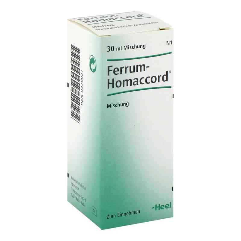Ferrum Homaccord krople 30 ml od Biologische Heilmittel Heel GmbH PZN 00379927
