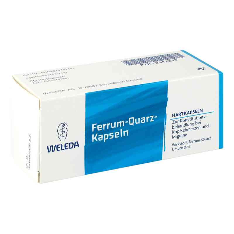 Ferrum Quarz Kapseln 50 szt. od WELEDA AG PZN 02342213