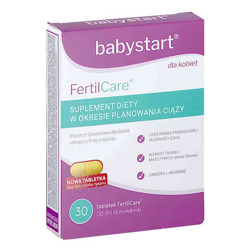 Fertilcare tabletki 30  od BABYSTART PZN 08304569