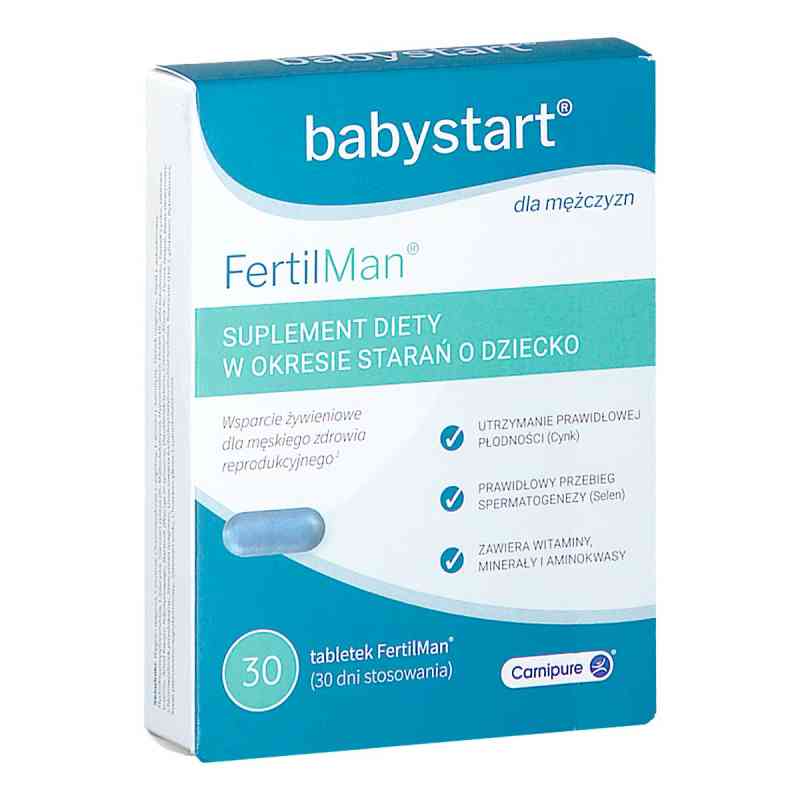 Fertilman tabletki 30  od BABYSTART PZN 08303646