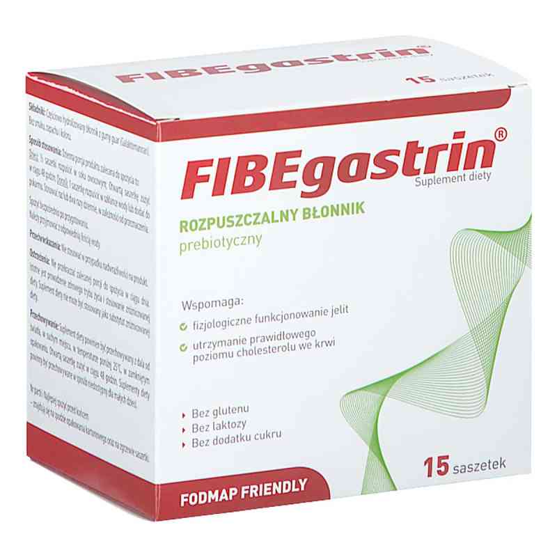 Fibegastrin saszetki 15  od APACK SP. Z O.O. PZN 08304576