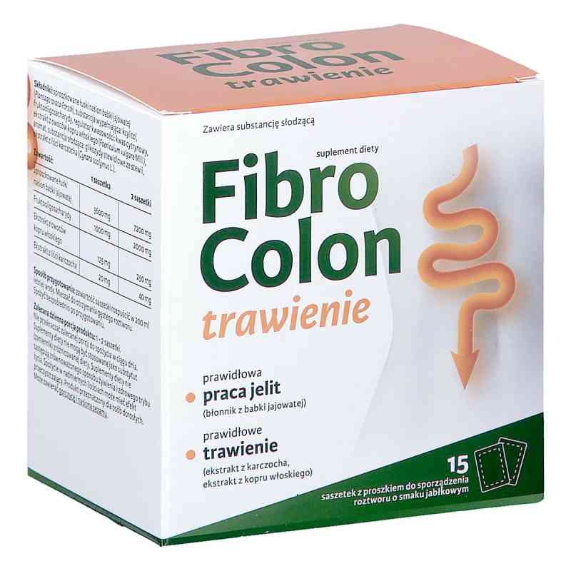 FibroColon Trawienie 15 sasz. od NATUR PRODUKT PHARMA SP. Z O.O. PZN 08305581