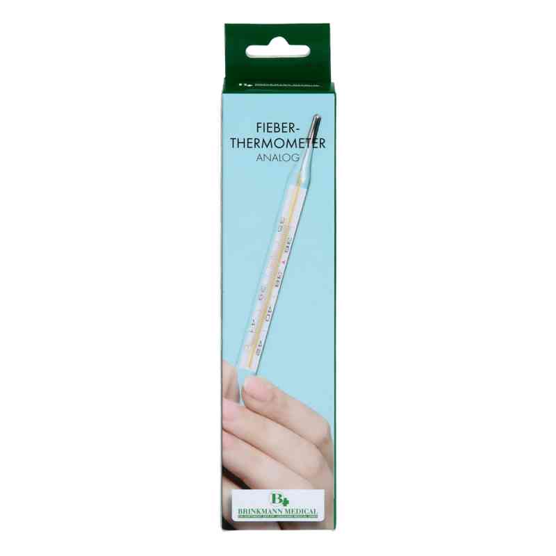 Fieberthermometer Analog Mit Glaskörper 1 szt. od Brinkmann Medical ein Unternehmen der Dr. Junghans PZN 18731626