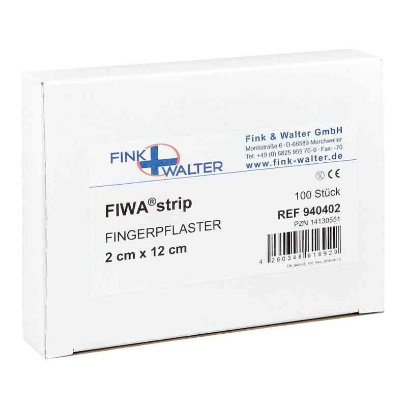 Fingerpflaster 2x12 cm hautfarben Fiwastrip 100 szt. od Fink & Walter GmbH PZN 14130551