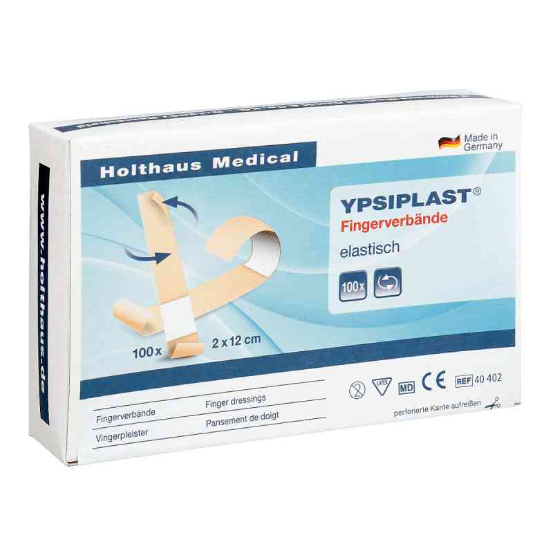 Fingerverband Ypsiplast 12x2cm elastisch haut 100 szt. od Holthaus Medical GmbH & Co. KG PZN 04747291