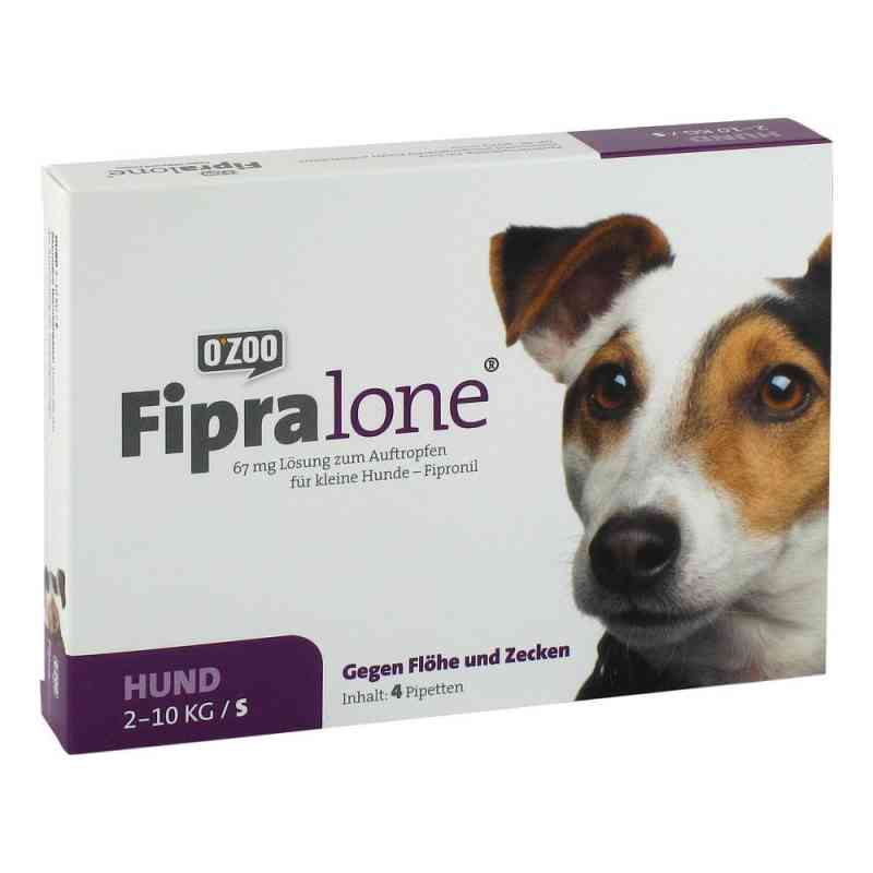 Fipralone 67 mg Lösung zur, zum auftropf.f.kleine Hunde veterinä 4 szt. od O'ZOO GmbH PZN 11360747