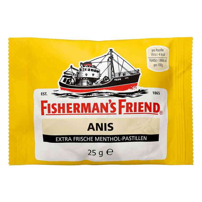 Fishermans Friend Anis Pastylki 25 g od MARVECS GmbH PZN 02581509