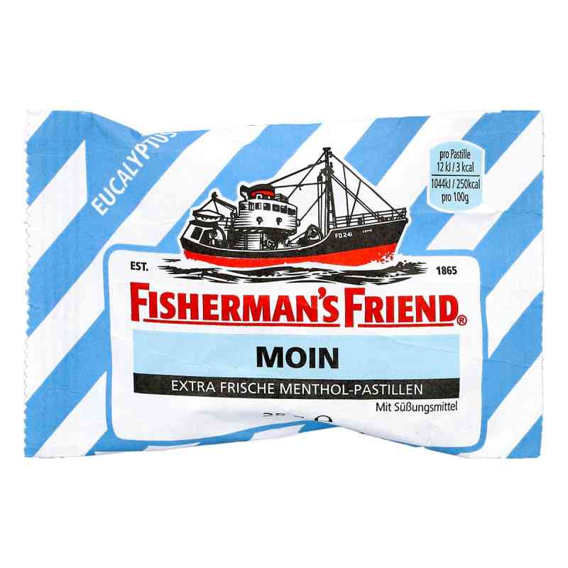 Fishermans Friend pastylki eukaliptusowe bez cukru 25 g od MARVECS GmbH PZN 02192825