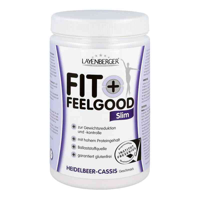 Fit+feelgood koktajl na odchudzanie czarne borówki 430 g od Layenberger Nutrition Group GmbH PZN 06578355