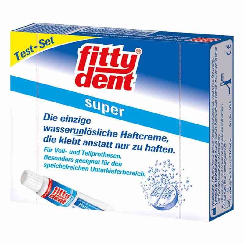 Fittydent super Haftcreme Test-set 10g+4 Rein.tab. 1 op. od Roha Arzneimittel GmbH PZN 13503056