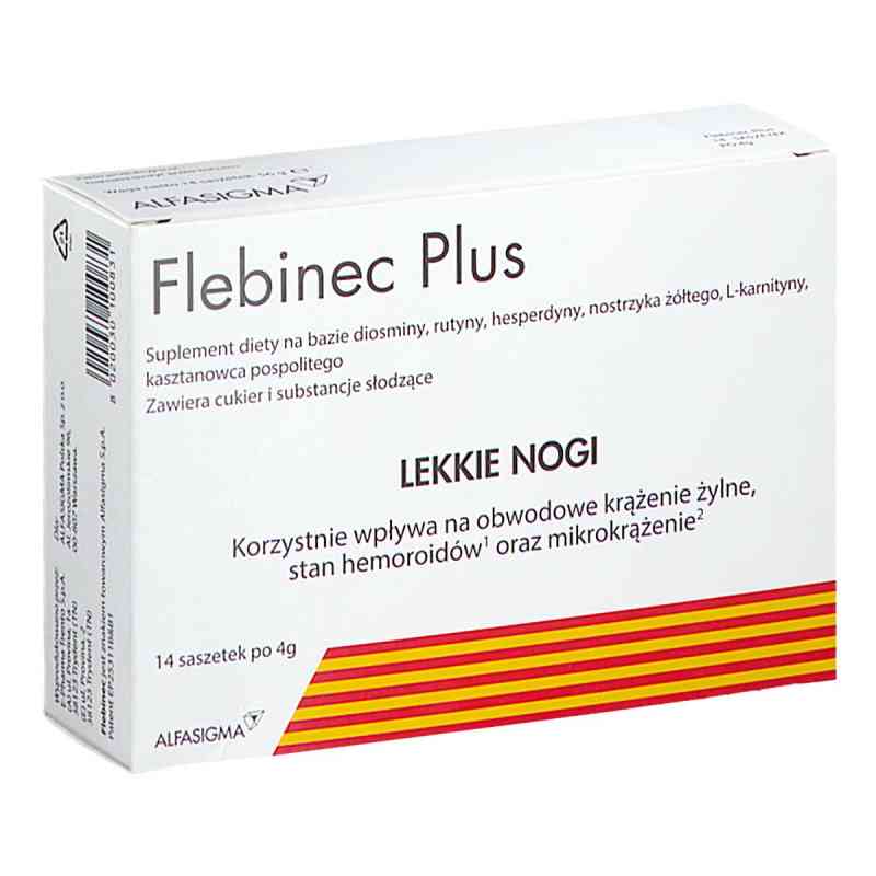 Flebinec Plus saszetki 14  od E-PHARMA TRENTO SPA PZN 08305177
