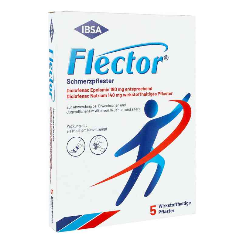 Flector Schmerzpflaster 5 szt. od IBSA Pharma GmbH PZN 01895329