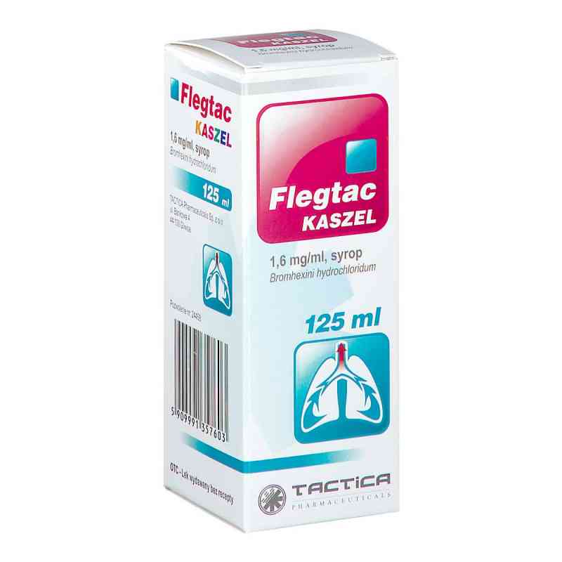 Flegtac Kaszel syrop 125 ml od LABORATORIOS BASI - INDUSTRIA FARMACEUTICA, S.A. PZN 08302224