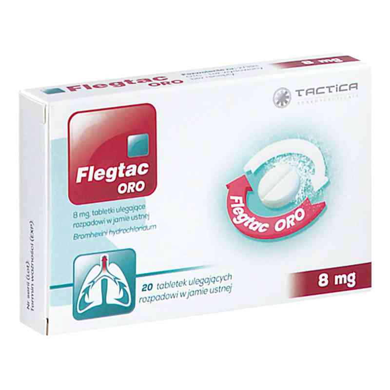 Flegtac Oro tabletki 20  od  PZN 08304988