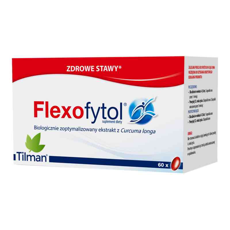 Flexofytol ekstrakt z Curcuma Longa kapsułki 180  od TILMAN SA PZN 08300078