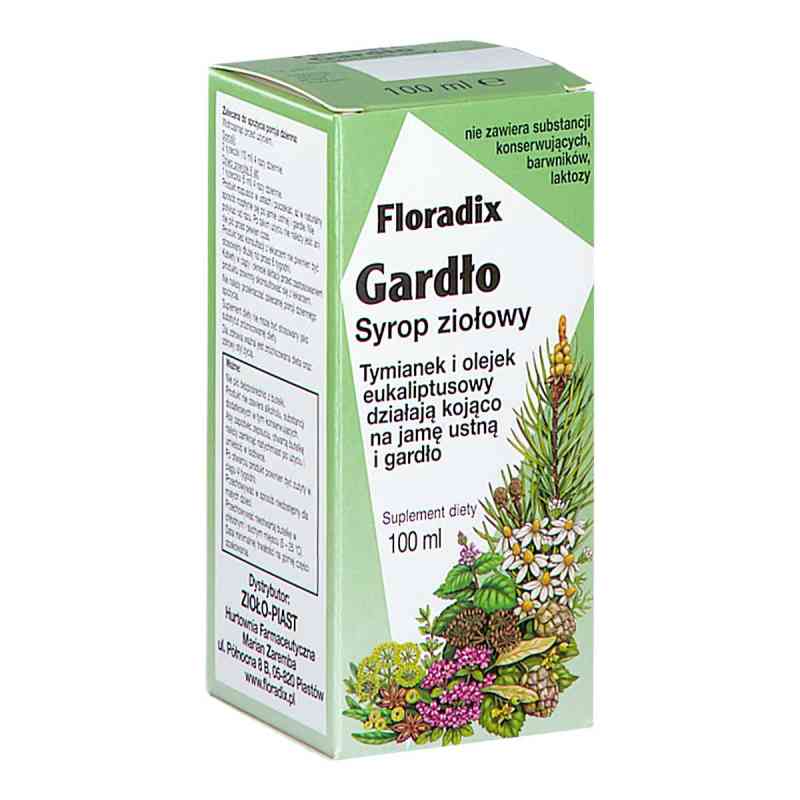 Floradix Gardło płyn 100 ml od SALUS HAUS DR.MED. OTTO GREITHER NACHF. GMBH & CO. PZN 08303037